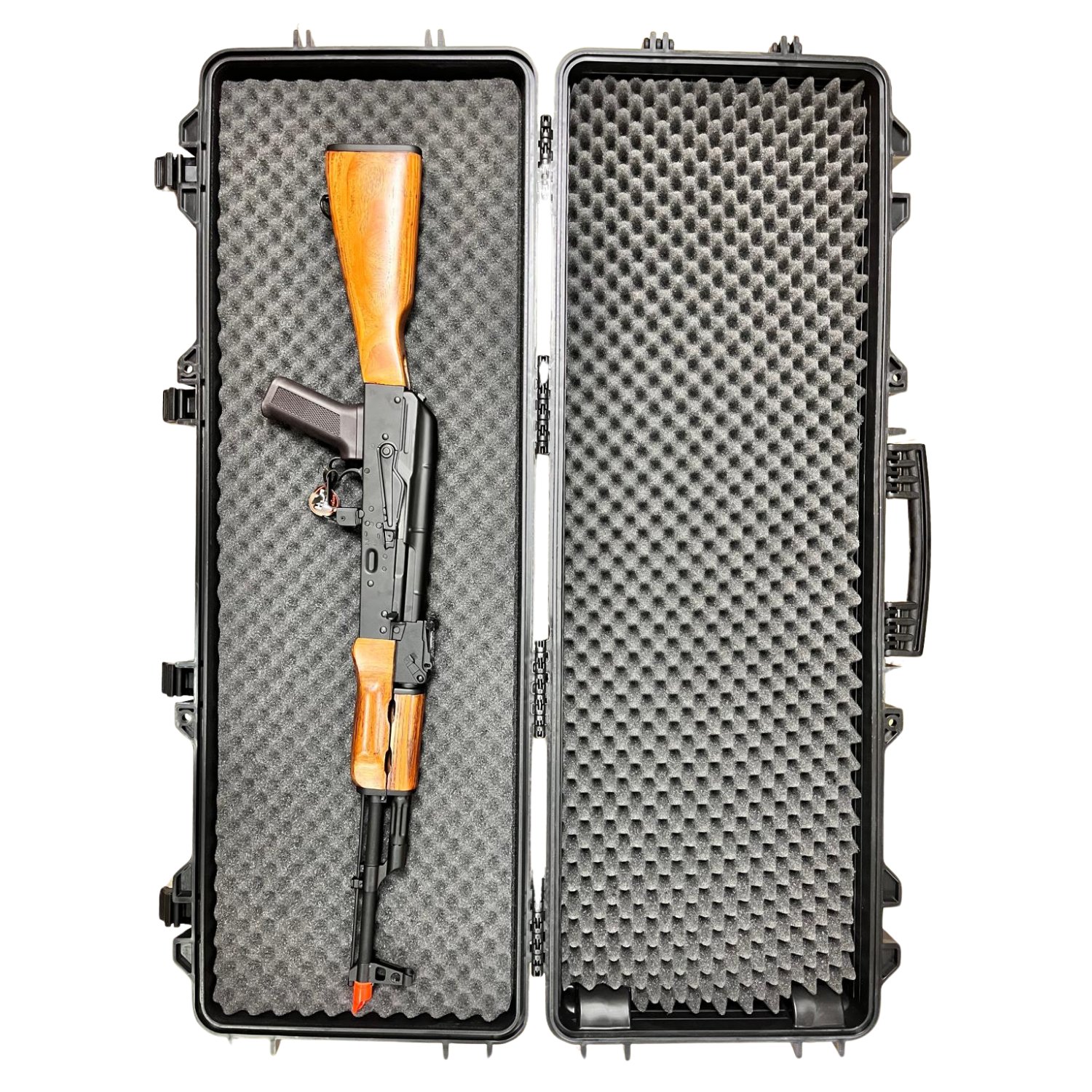 108 CM TEKERLEKLİ KİLİTLİ TÜFEK ÇANTASI HARD CASE