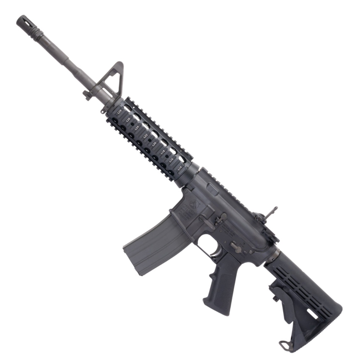 GHK Gas Blowback M4A1 14.5 inç RIS Airsoft Tüfek – Colt