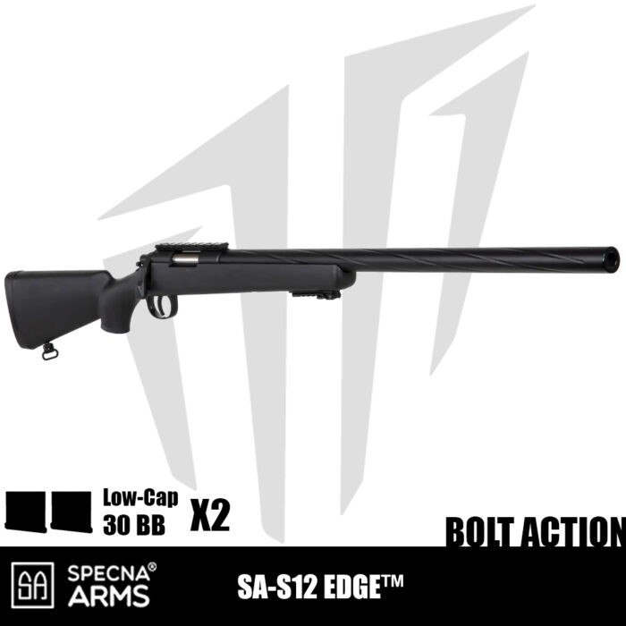 Specna Arms SA-S12 EDGE™ Airsoft Tüfeği – Siyah