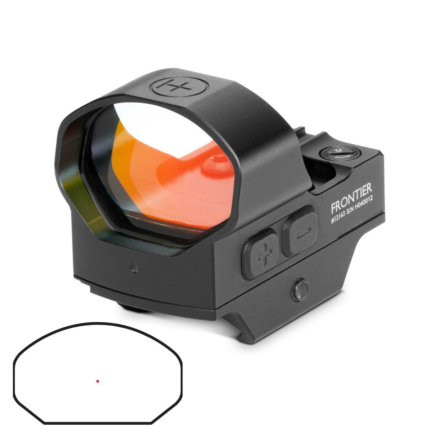 HAWKE Frontier Reflex Sight 1x30 - Weaver / DPP - (3MOA Dot) REDDOT Nişangah