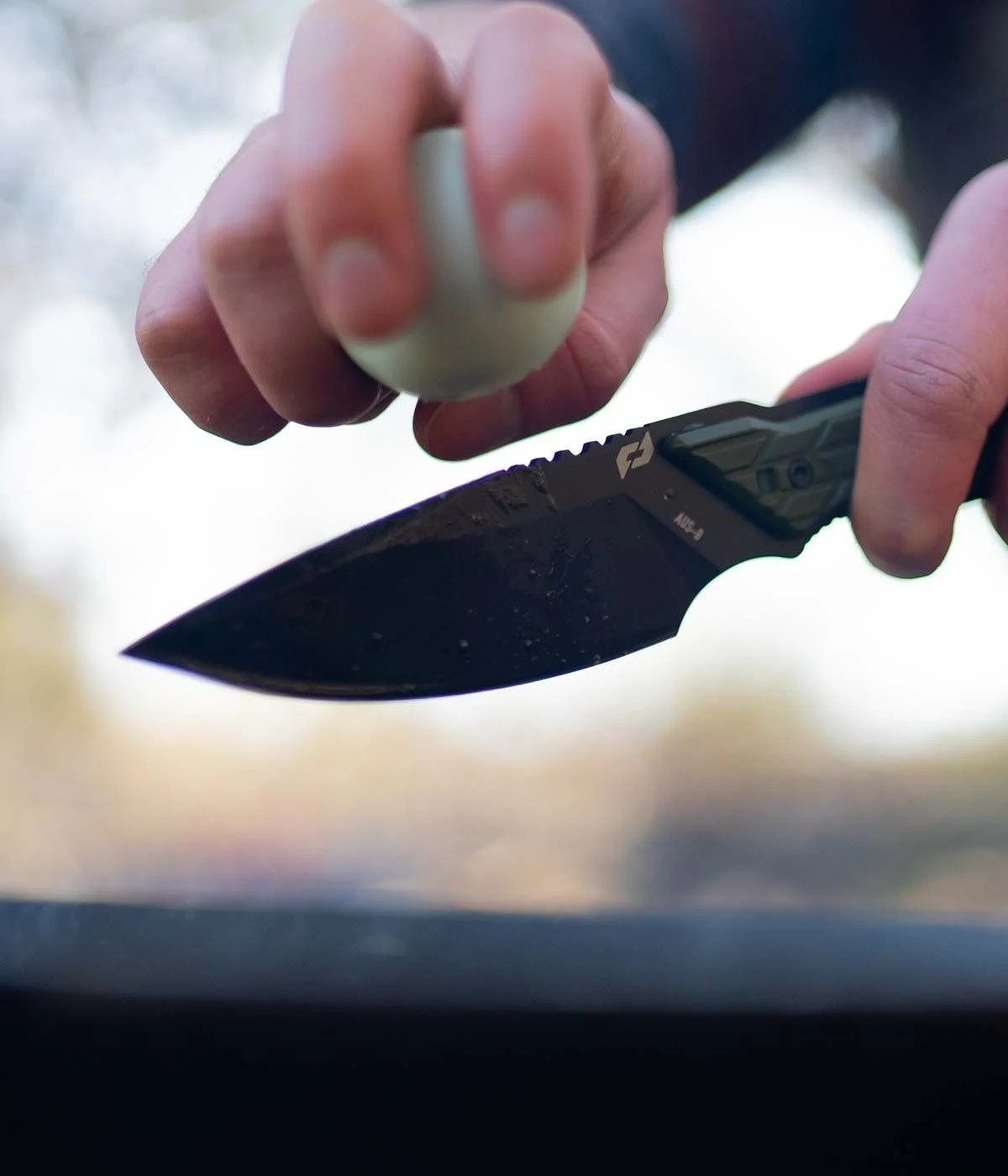 Schrade Delta Outback Fixed Blade Aus-8 Overmolded Çakı 1182497