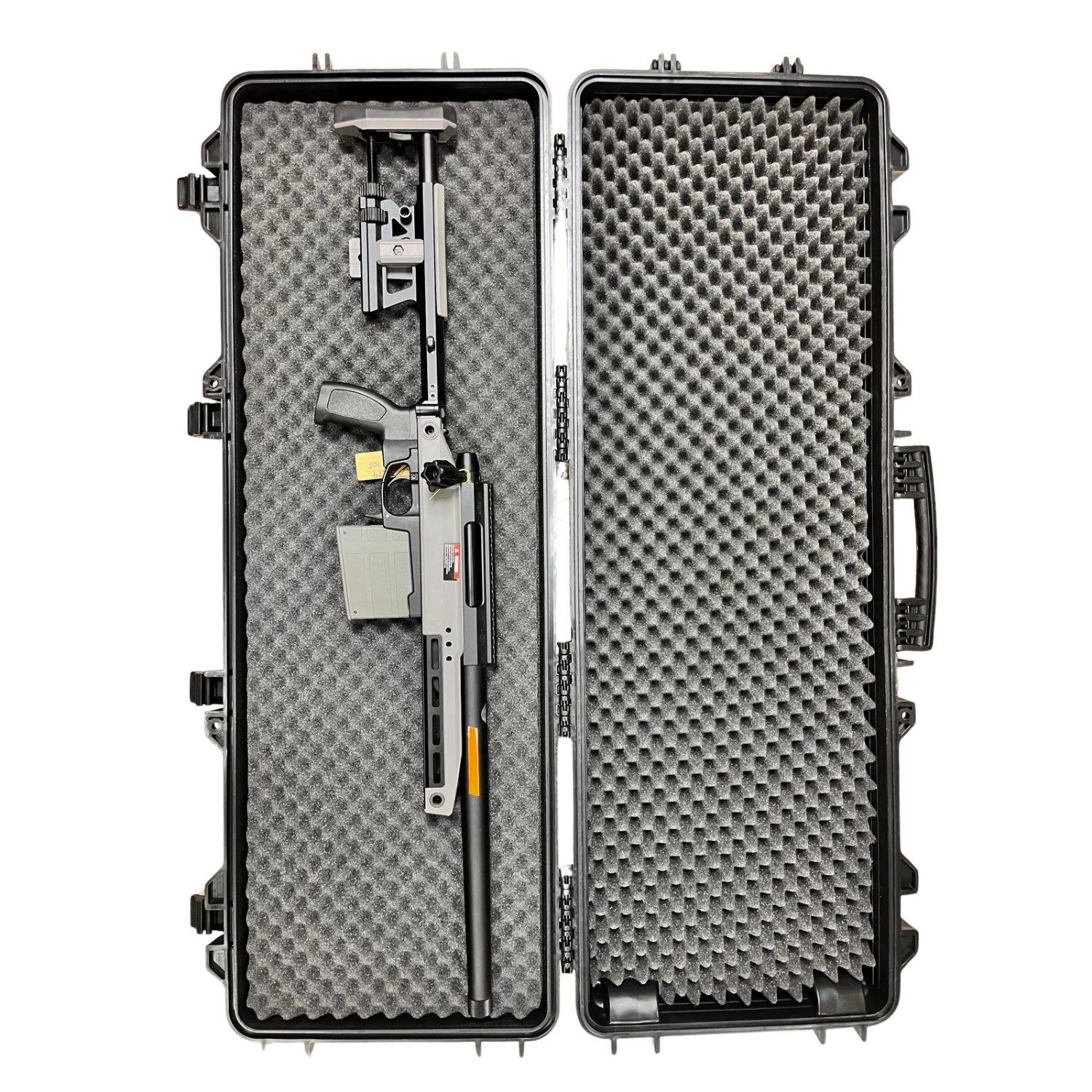 108 CM TEKERLEKLİ KİLİTLİ TÜFEK ÇANTASI HARD CASE