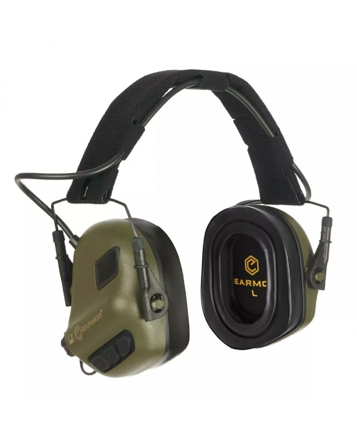 Opsmen Earmor M31 PLUS Elektronik Atış Kulaklığı Kulak Koruma (Green) Yeşil (KULAKLIK)