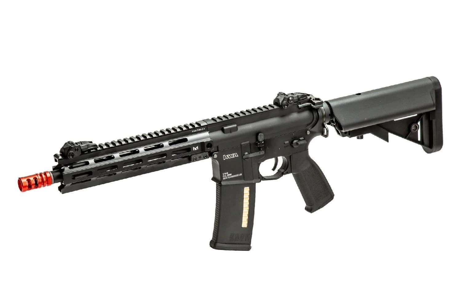KWA AEG 2.5'' Tactical M10 M-Lok Handguard Siyah AEG Airsoft Tüfek
