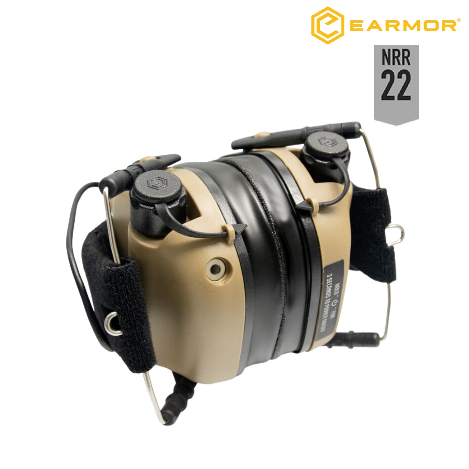 OPSMEN EARMOR M31 MOD3 Aktif Koruma Atış Kulaklığı (Coyote Brown) Kahverengi