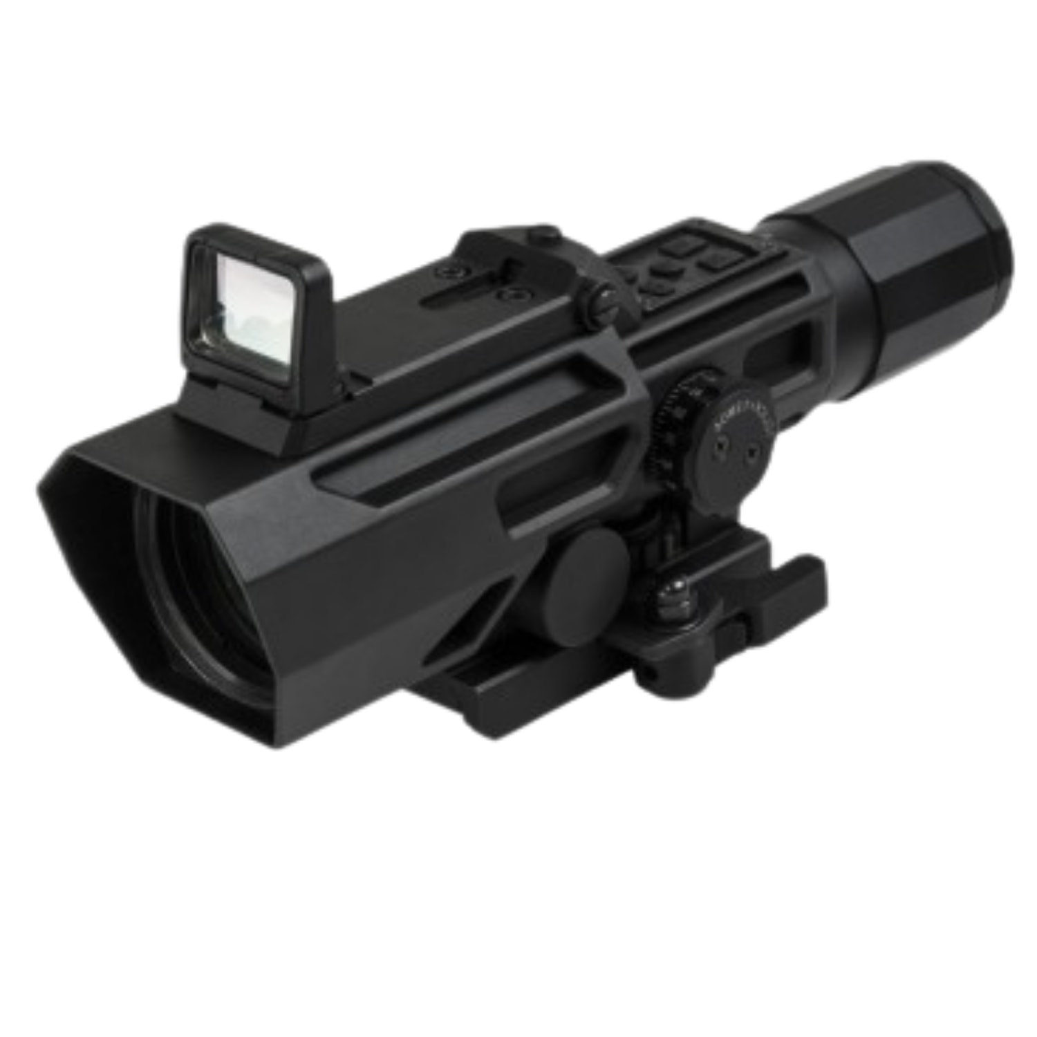 NcSTAR Advance Dual OptiK SIYAH 3-9x42 Dürbün & Flip Up Red Dot