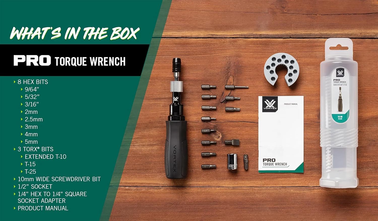 Vortex Pro Tork Montaj Tornavidası