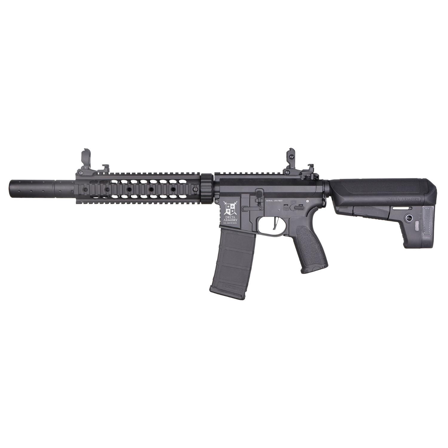 Delta Armory AR15 SilentOps 9'' BRAVO Airsoft Tüfek / Siyah DA-B08