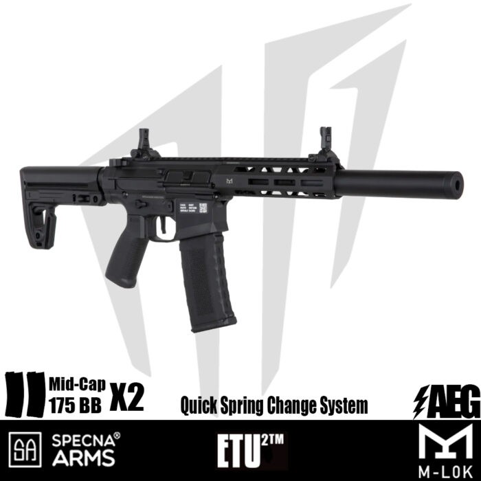 Specna Arms SA-F21 FLEX™ ETU2™ Airsoft Tüfeği – Siyah