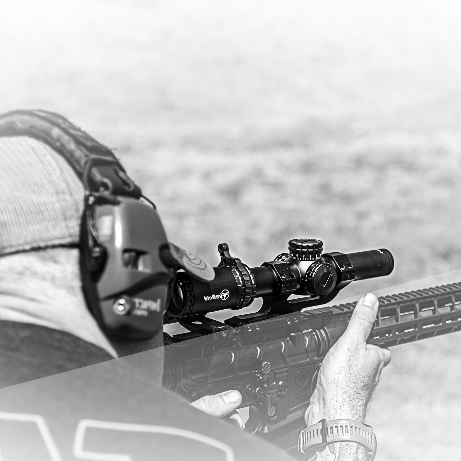 Firefield RapidStrike 1-10x24 SFP Tüfek Dürbünü (HoneyComb+Ayak+Kapak SET) FF13075