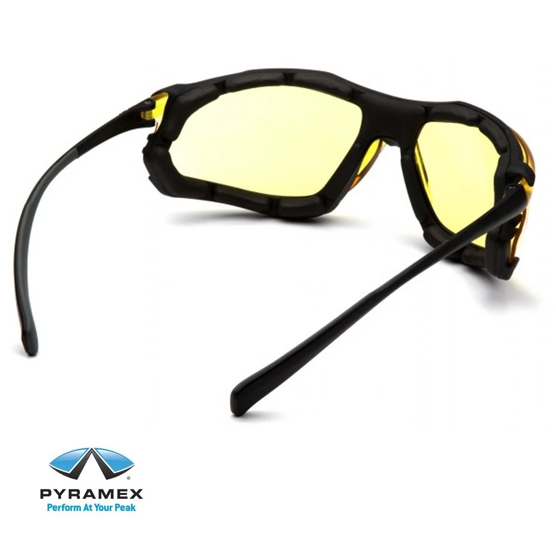 PYRAMEX PROXIMITY SARI ANTI-FOG HI-IMPACT GÖZLÜK ESB9330ST - Siyah Çerçeve