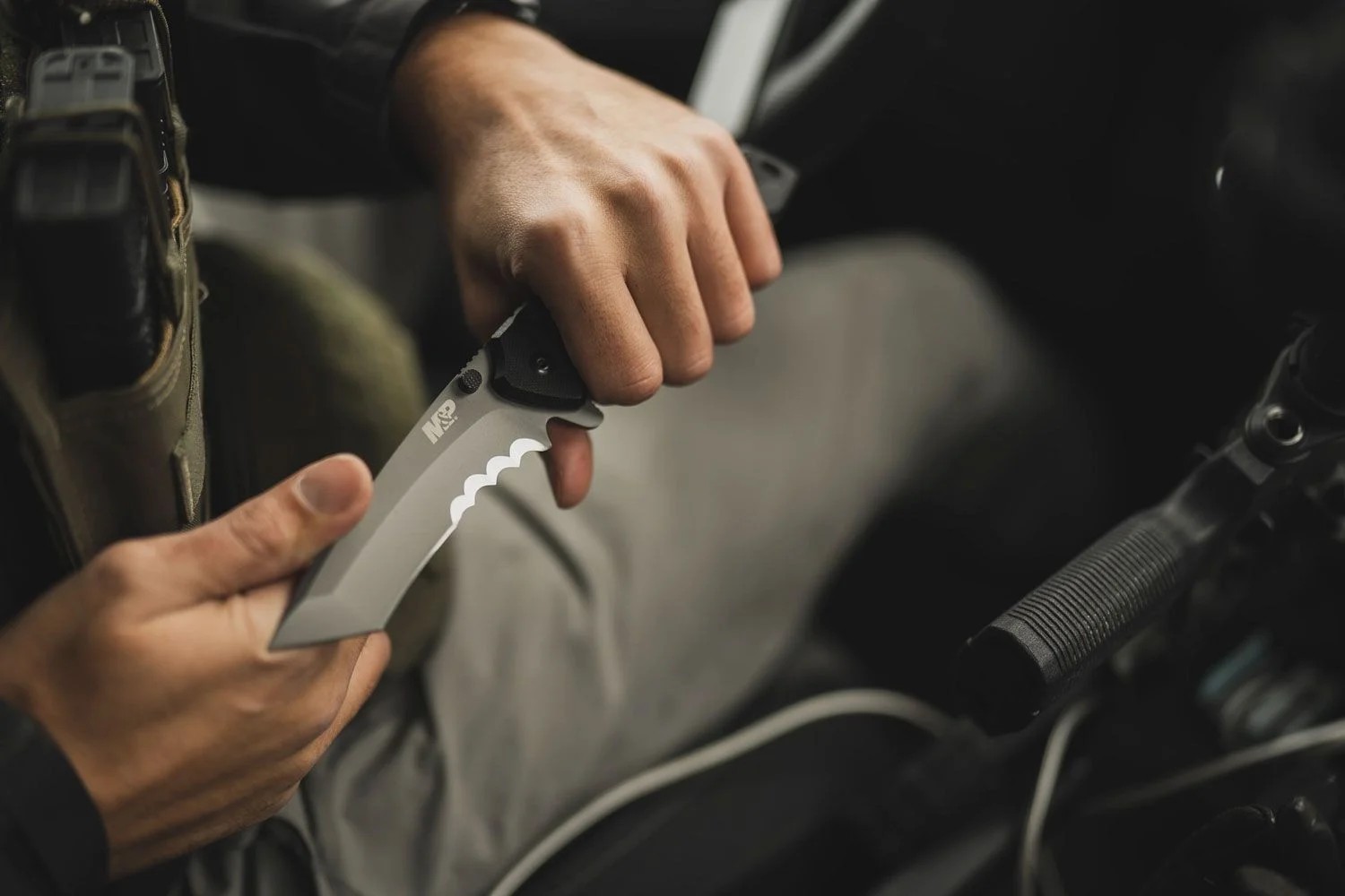 Smith & Wesson® M&P Special Ops 4 Assisted Flipper Knife Bıçak 1147103
