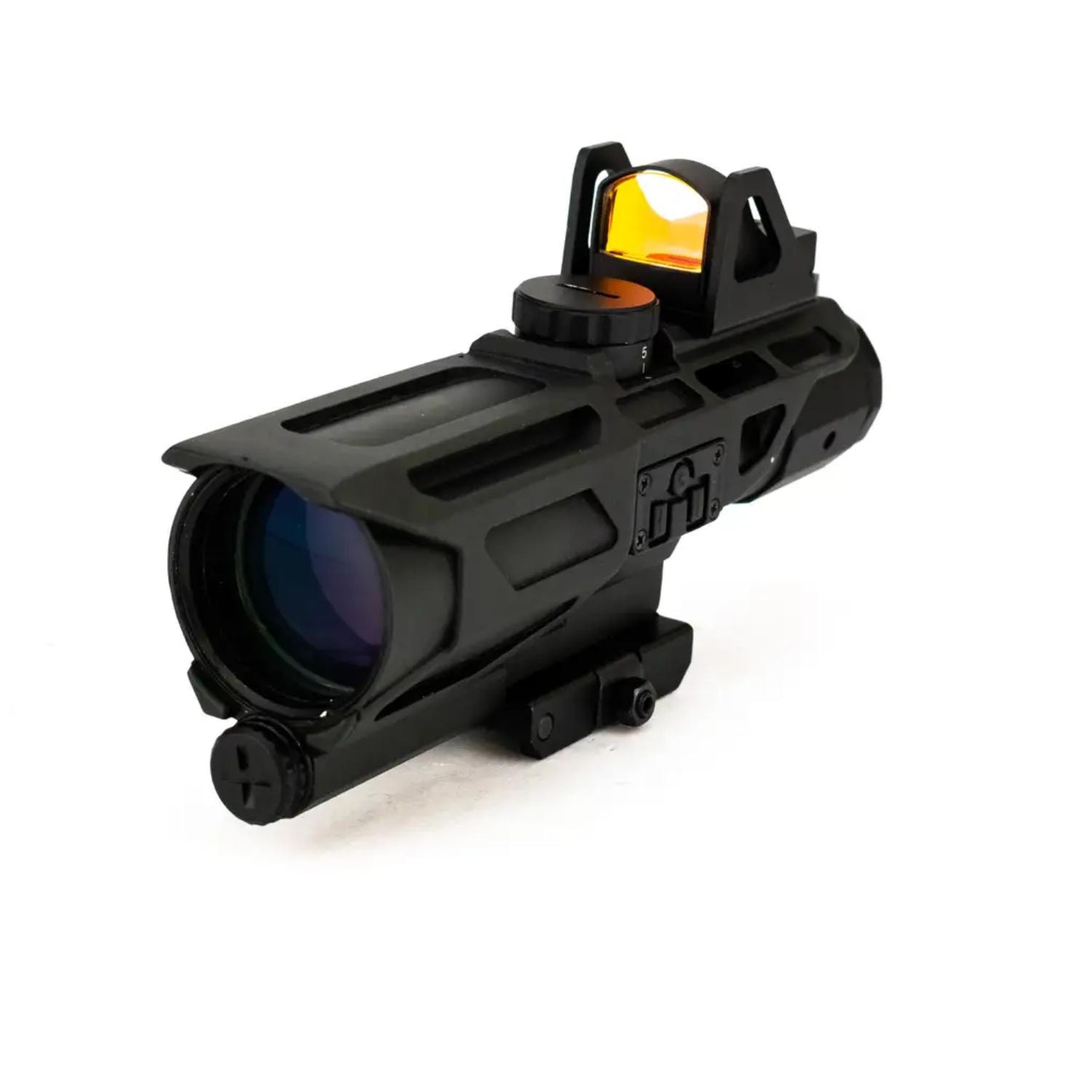 NcSTAR GEN3 USS SIYAH 3-9X40mm Mil-Dot Dürbün & Micro Dot Optik