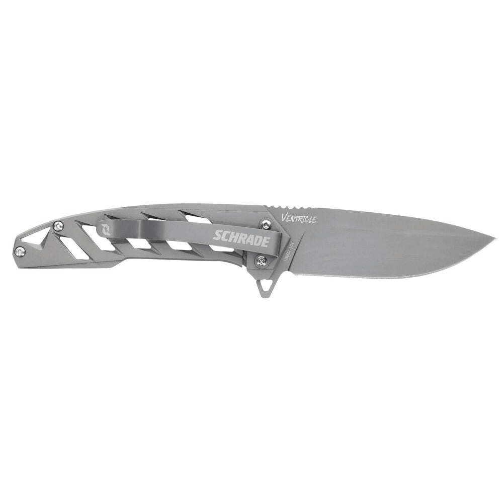 Schrade Ventricle Folder Aus-10 Finger-Flip-Driven UltraGlide Çakı 1159323