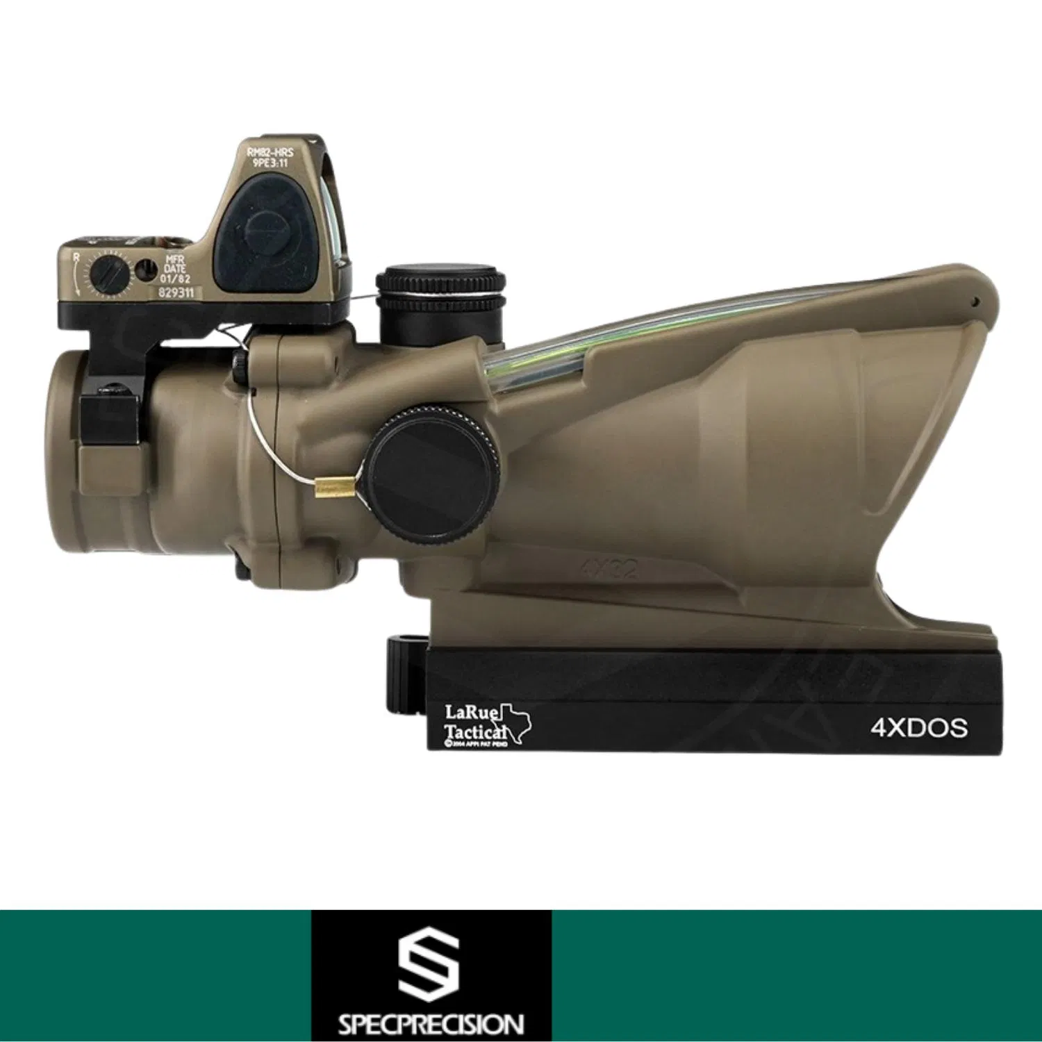 Ta31 Rmr Mount Specprecision Trijicon TA31 TAN: Green Chevron Reticle & RM82 & LT100 ...