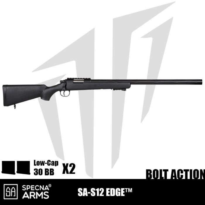 Specna Arms SA-S12 EDGE™ Airsoft Tüfeği – Siyah