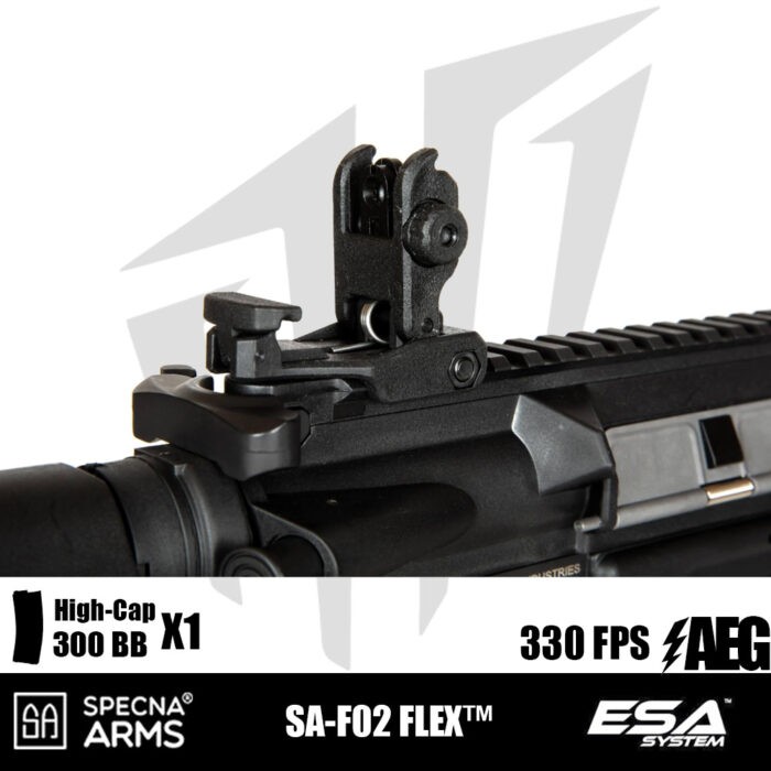 Specna Arms SA-F02 FLEX Airsoft Tüfeği – 330 FPS – Siyah
