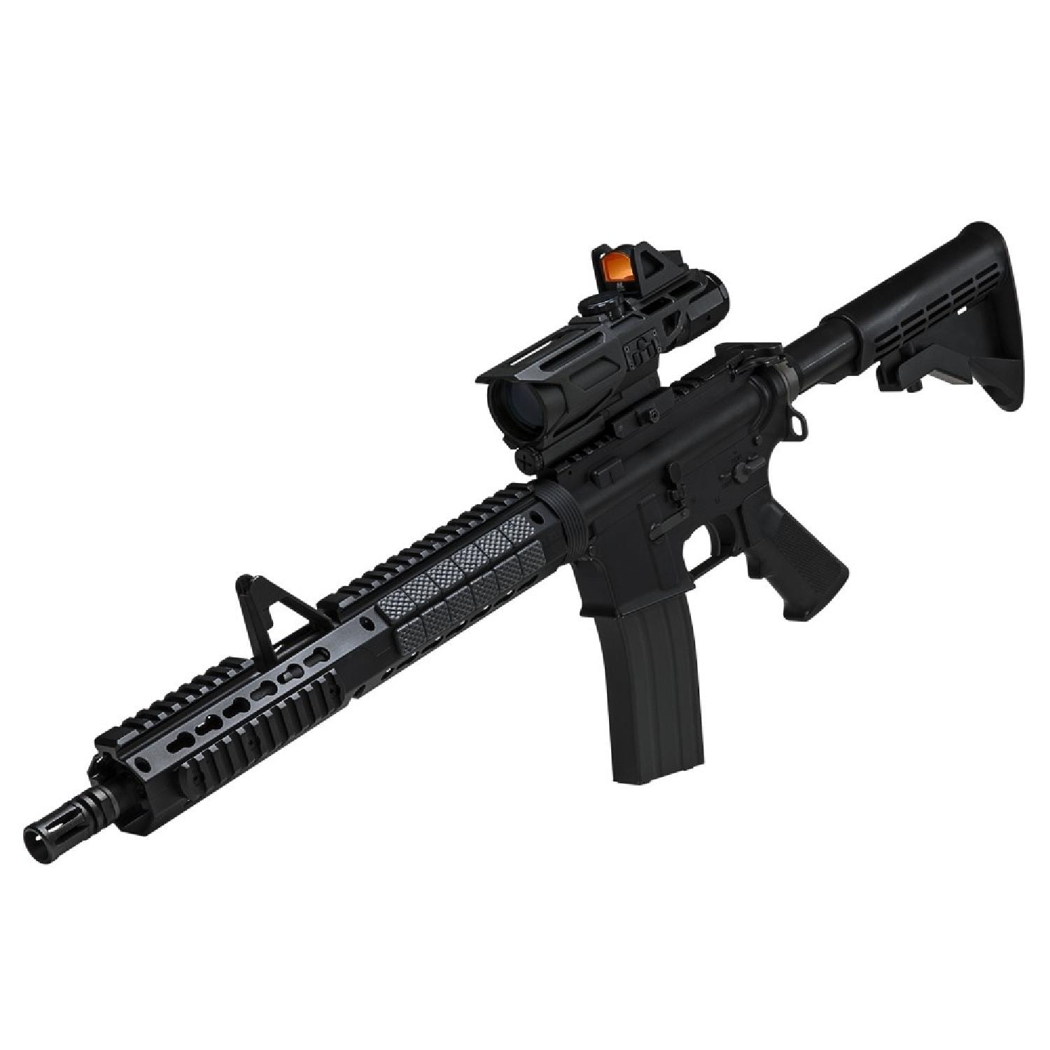 NcSTAR GEN3 USS SIYAH 3-9X40mm Mil-Dot Dürbün & Micro Dot Optik