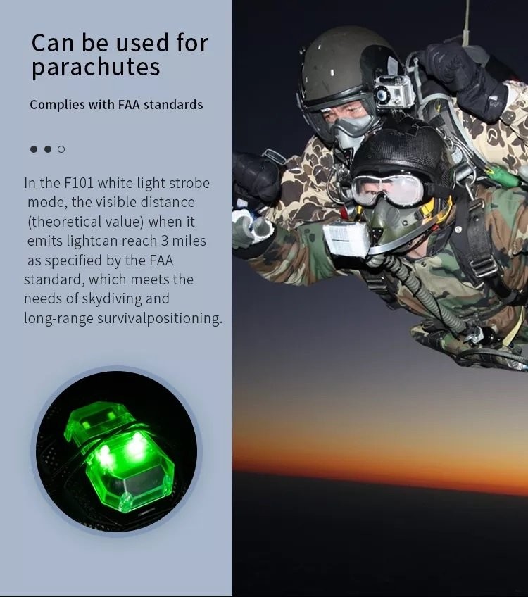 OPSMEN F101 SURVIVAL LIGHT - SİYAH