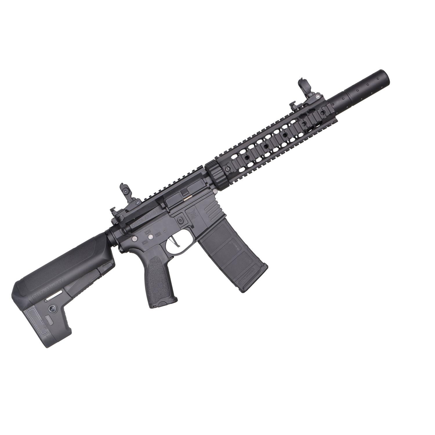 Delta Armory AR15 SilentOps 9'' BRAVO Airsoft Tüfek / Siyah DA-B08