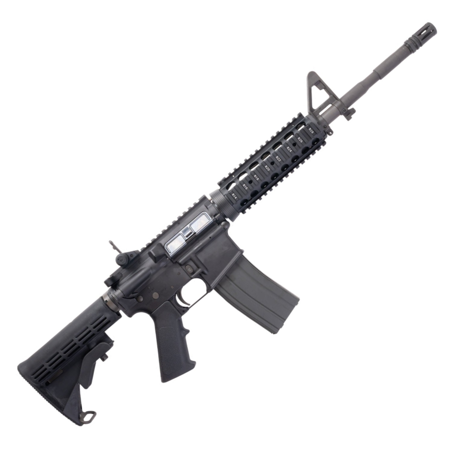 GHK Gas Blowback M4A1 14.5 inç RIS Airsoft Tüfek – Colt