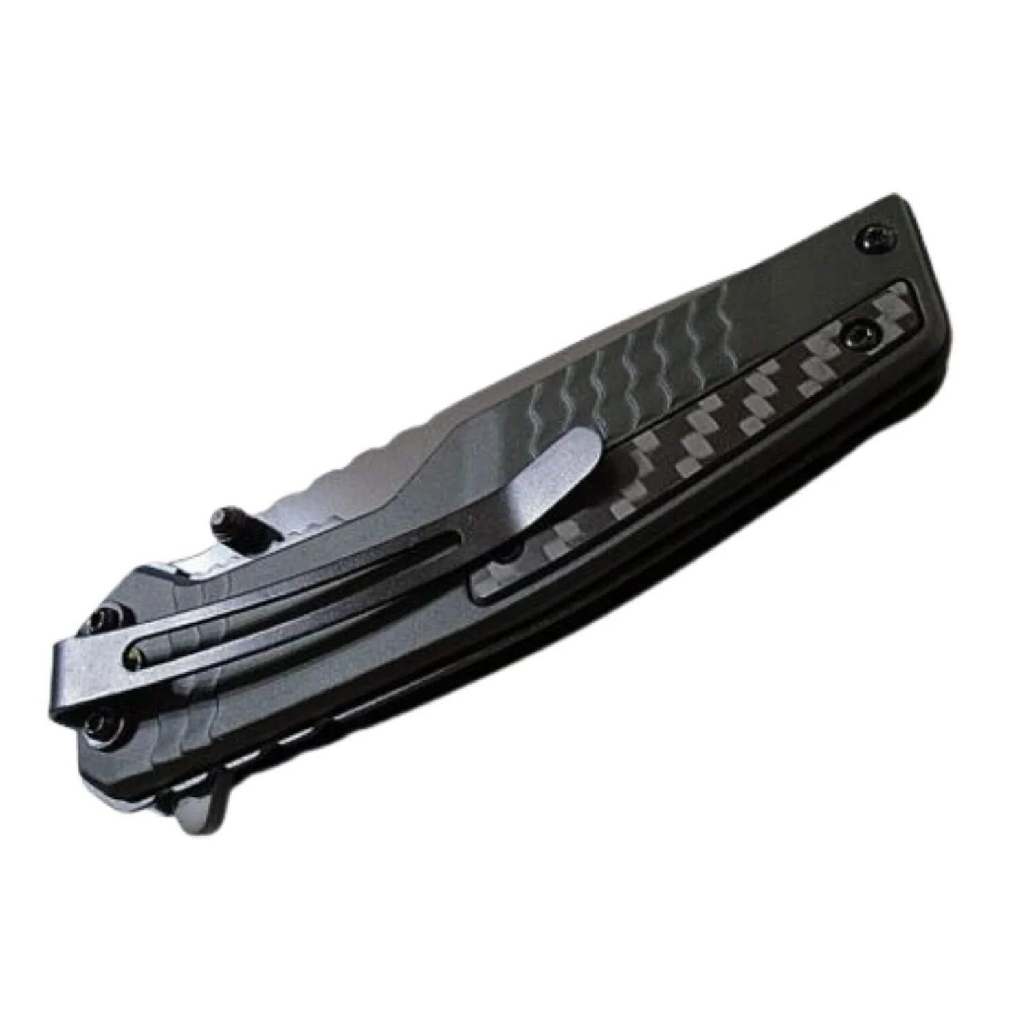 Smith & Wesson® Special Ops Linerlock A/O Black CF Katlanır Cep Çakısı