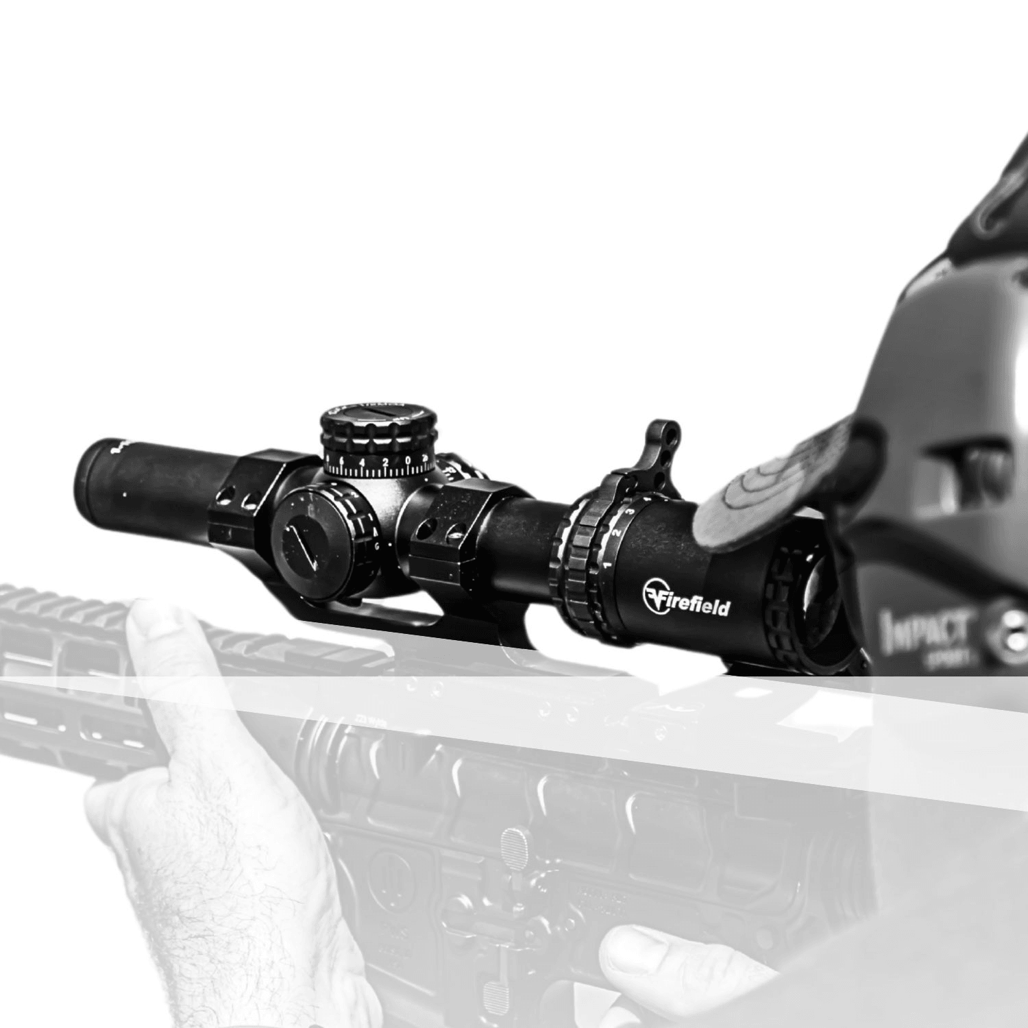 Firefield RapidStrike 1-10x24 SFP Tüfek Dürbünü (HoneyComb+Ayak+Kapak SET) FF13075