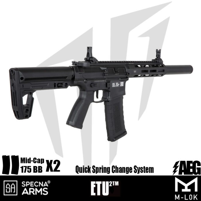 Specna Arms SA-F21 FLEX™ ETU2™ Airsoft Tüfeği – Siyah