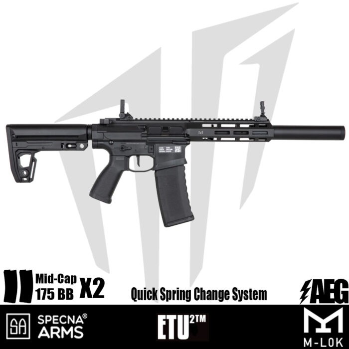 Specna Arms SA-F21 FLEX™ ETU2™ Airsoft Tüfeği – Siyah