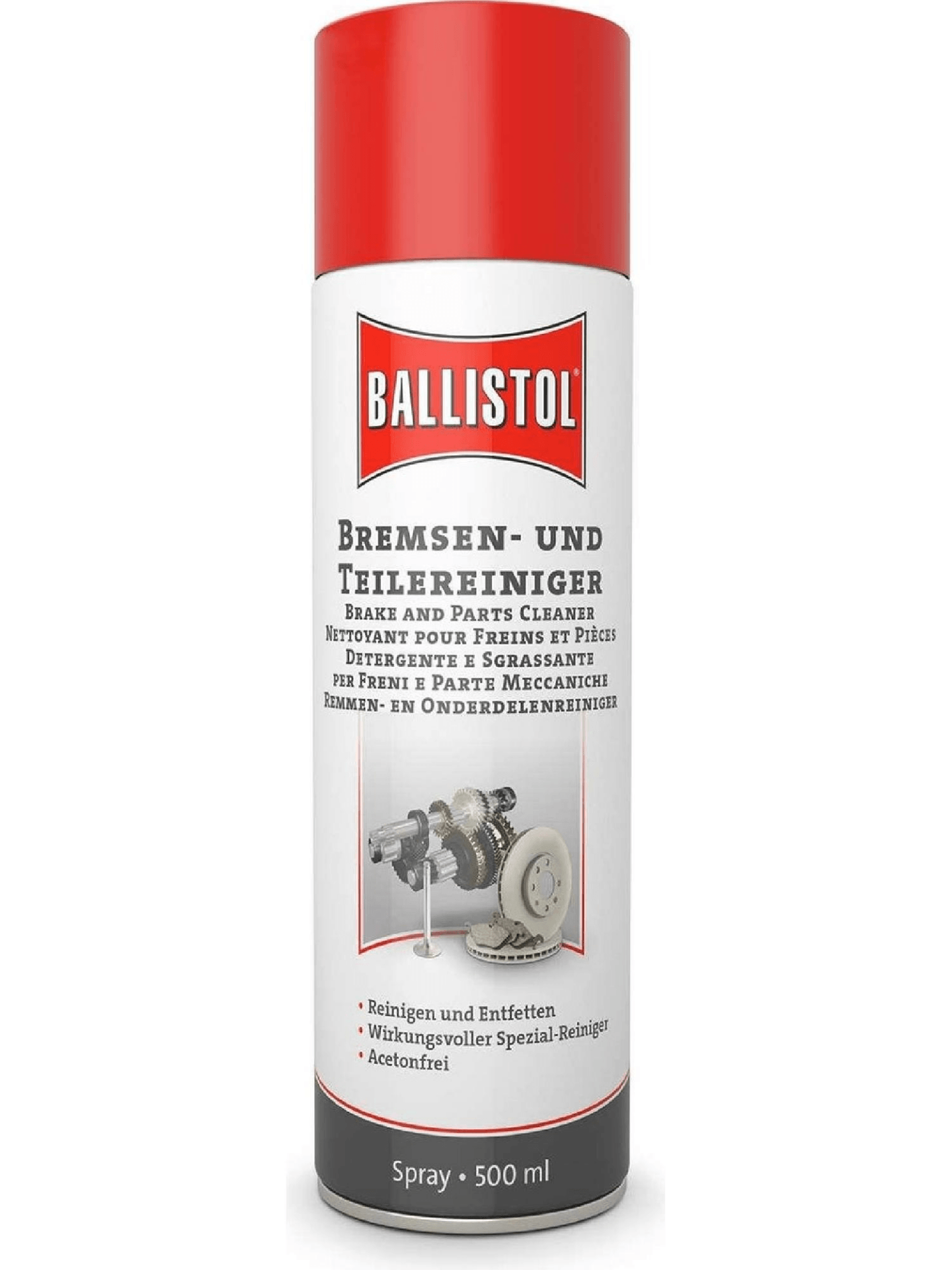 Ballistol Fren ve Metal Parçalar İçin Temizleyici Yağ 500ml