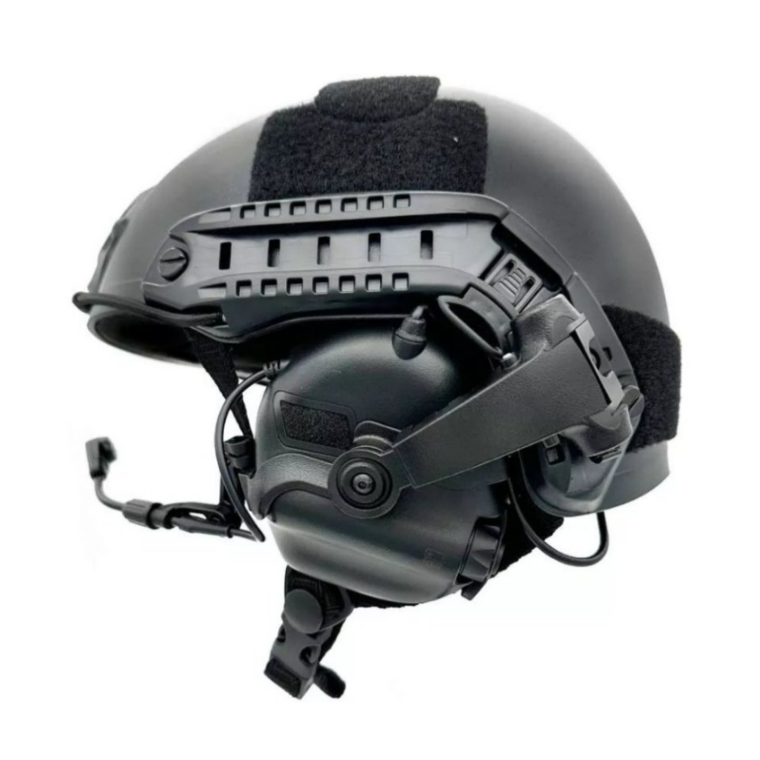 EARMOR M32X PLUS Kask Atış Kulaklığı Kulak Koruma Telsiz Yuvalı (Black) Siyah (KULAKLIK)