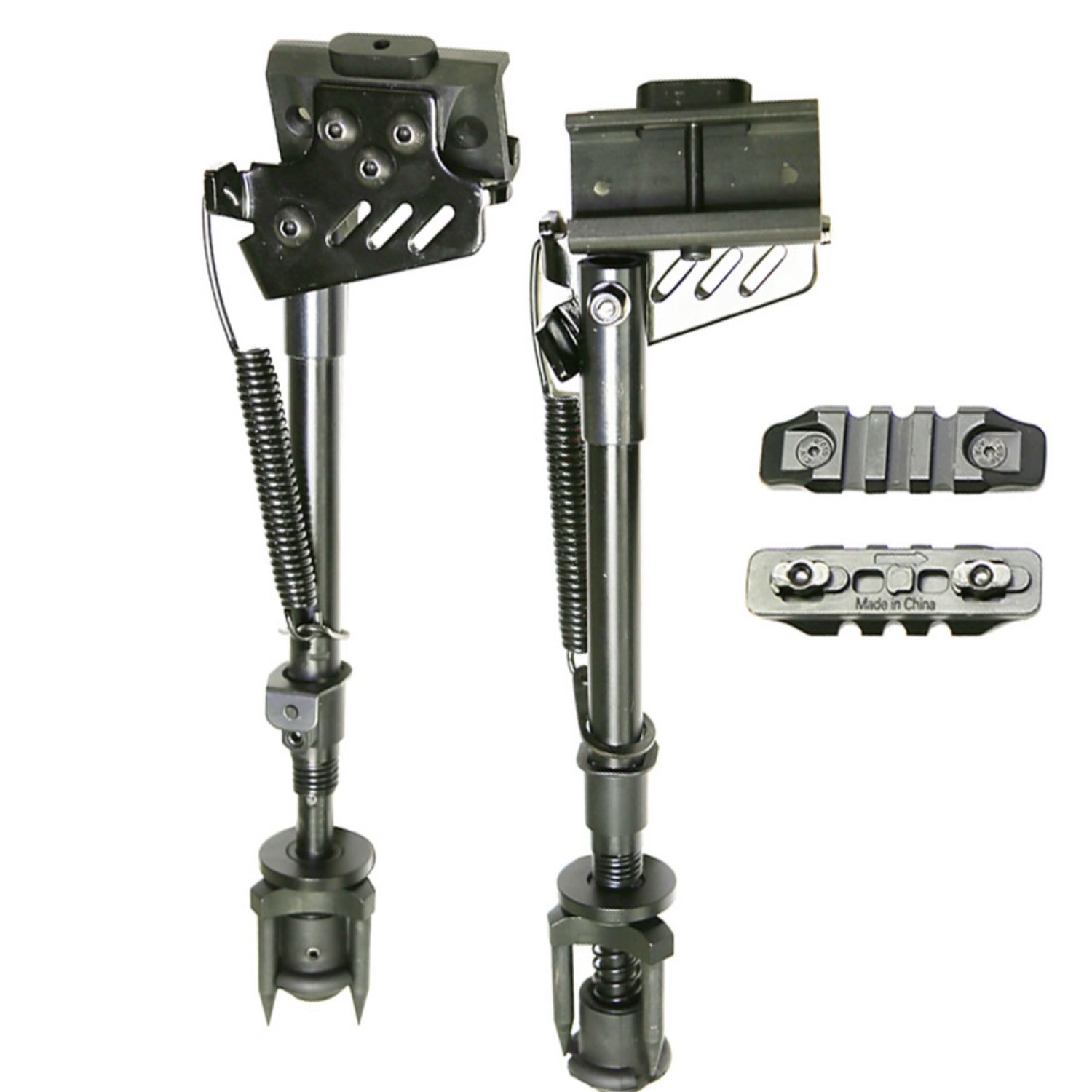 VISM KPM YAN Bipod Tüfek Ayağı KeyMod/MLOK/Pikatini Uyumlu (Çivili Uç) (VBSKPM)