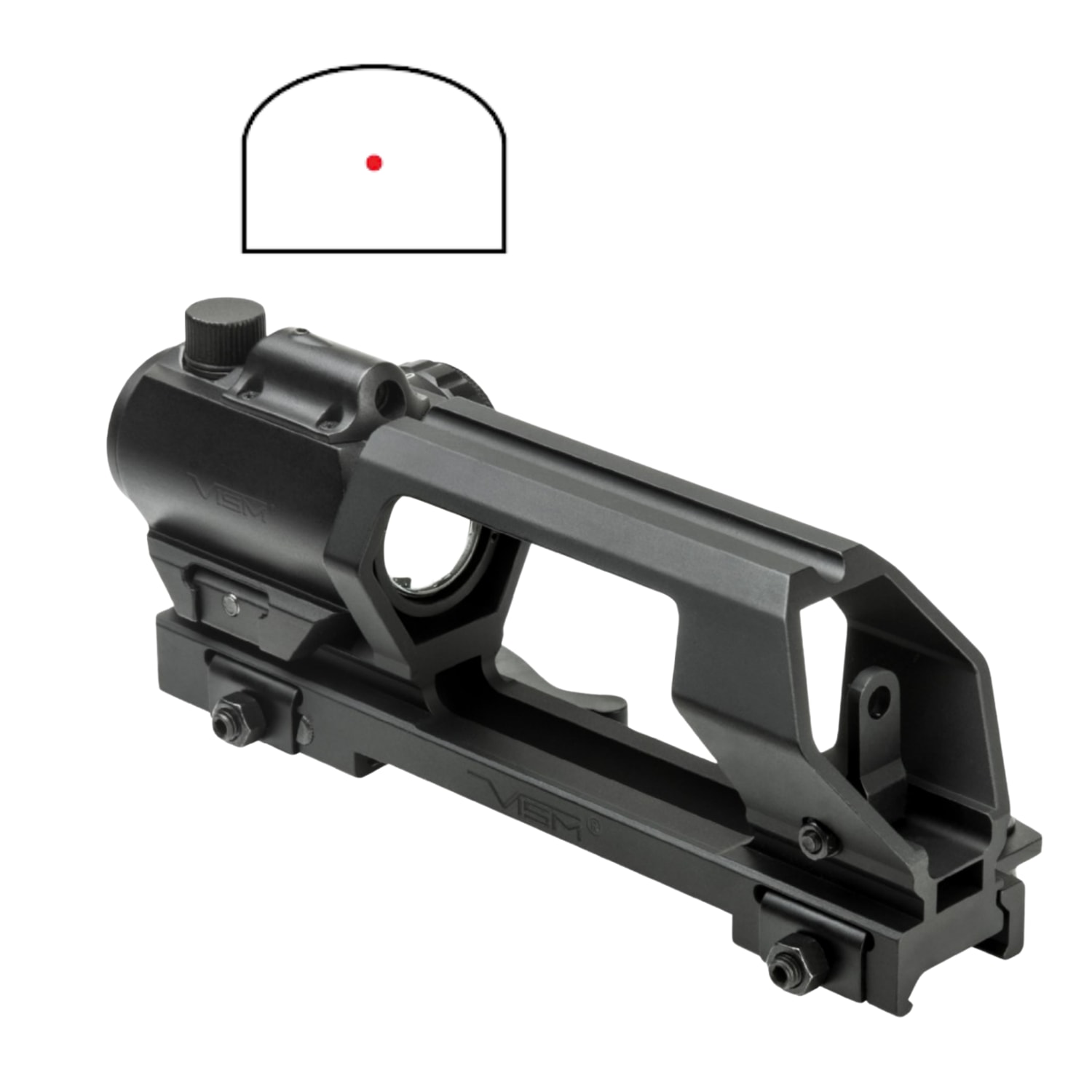 NcSTAR GenII MICRO REDDOT & Taşıma Kolu LASER Combo