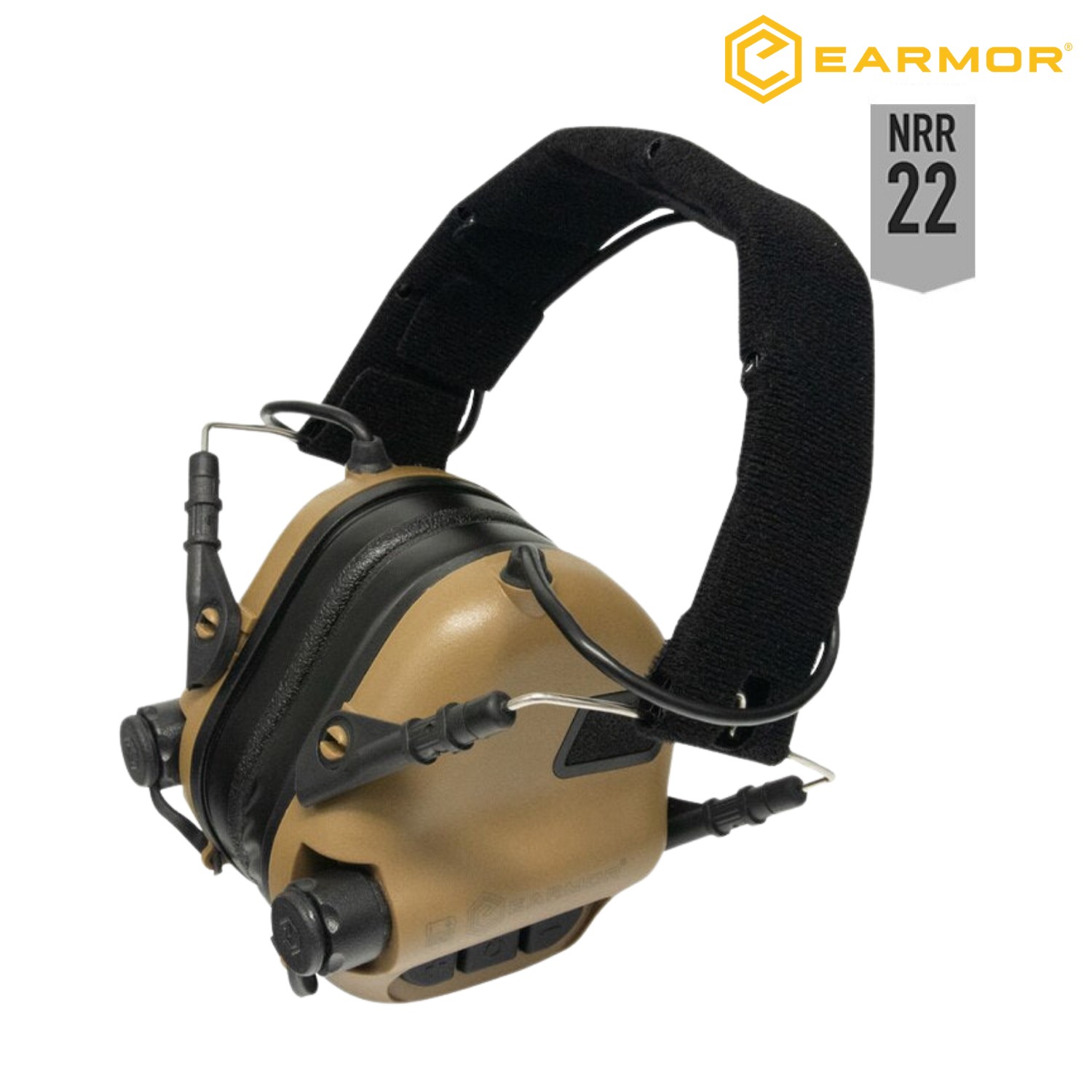 OPSMEN EARMOR M31 MOD3 Aktif Koruma Atış Kulaklığı (Coyote Brown) Kahverengi