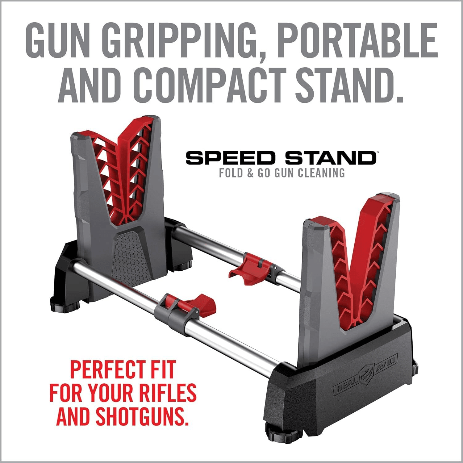 REAL AVID Speed Stand™ Fold&Go Gun Cleaning Pratik Tüfek Bakım Standı