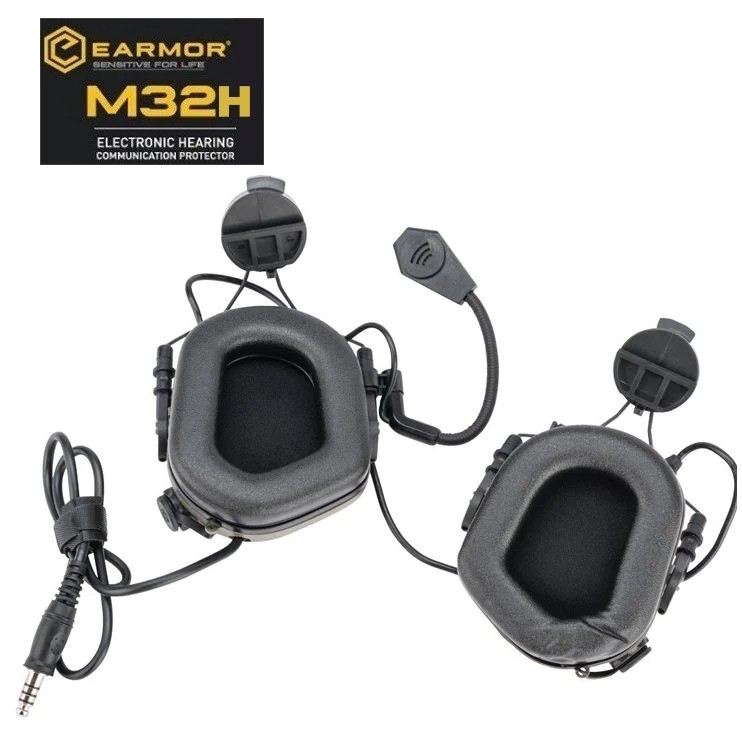 OPSMEN EARMOR ''M32H MOD3'' TACTICAL KASK TIPI MIKROFONLU Aktif Koruma Atış Kulaklığı