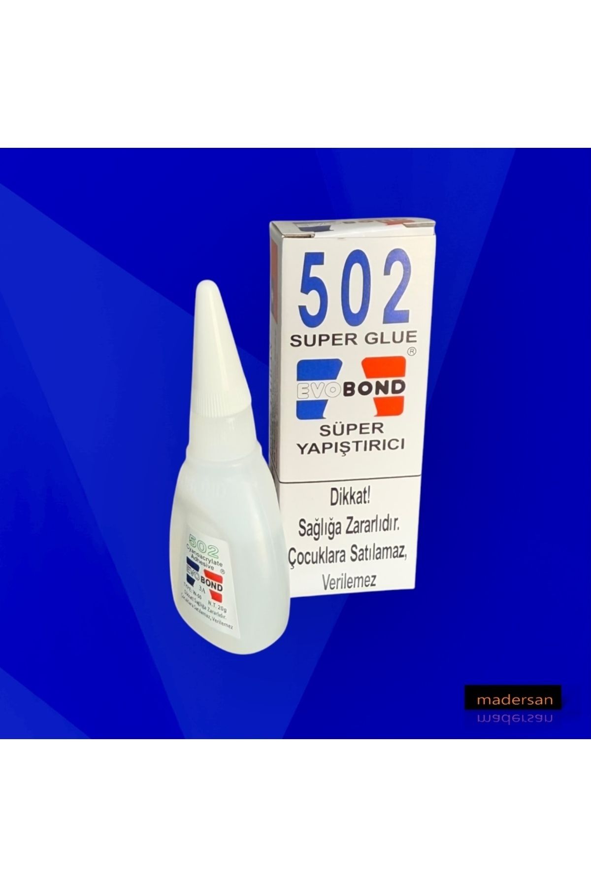 502 Japon Yapıştırıcı Ürün 20 Gr.