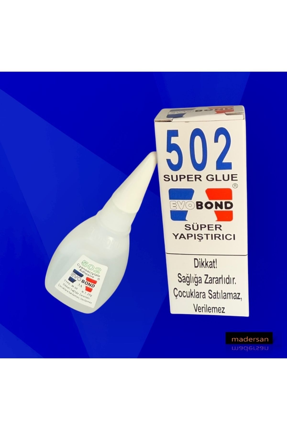 502 Japon Yapıştırıcı Ürün 20 Gr.