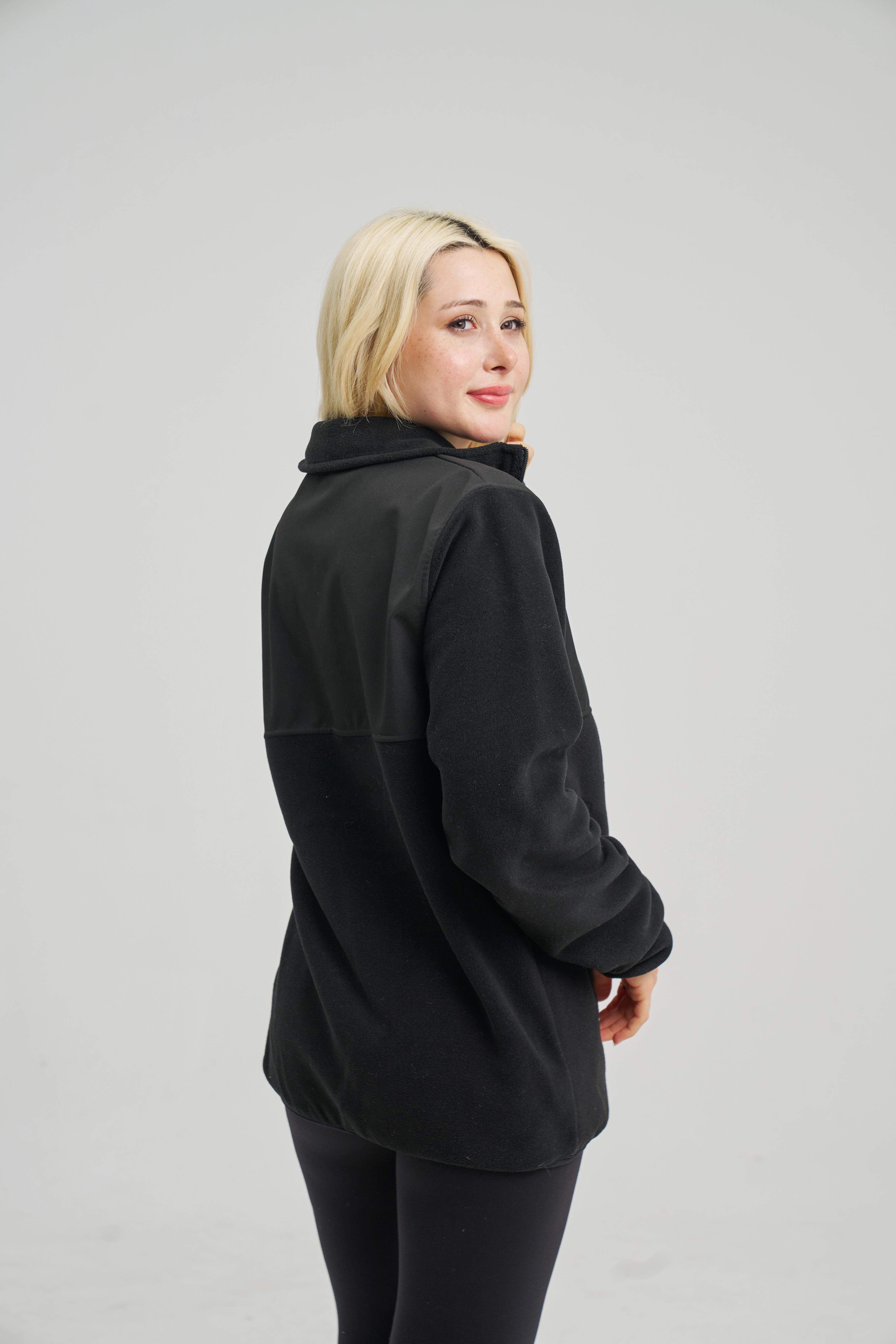Softshell Siyah Polar