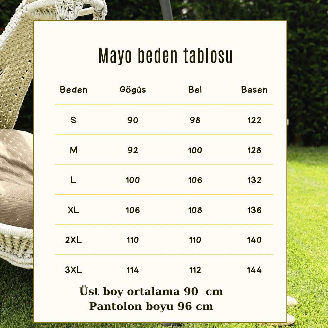 Dalga Desen Tesettür Mayo