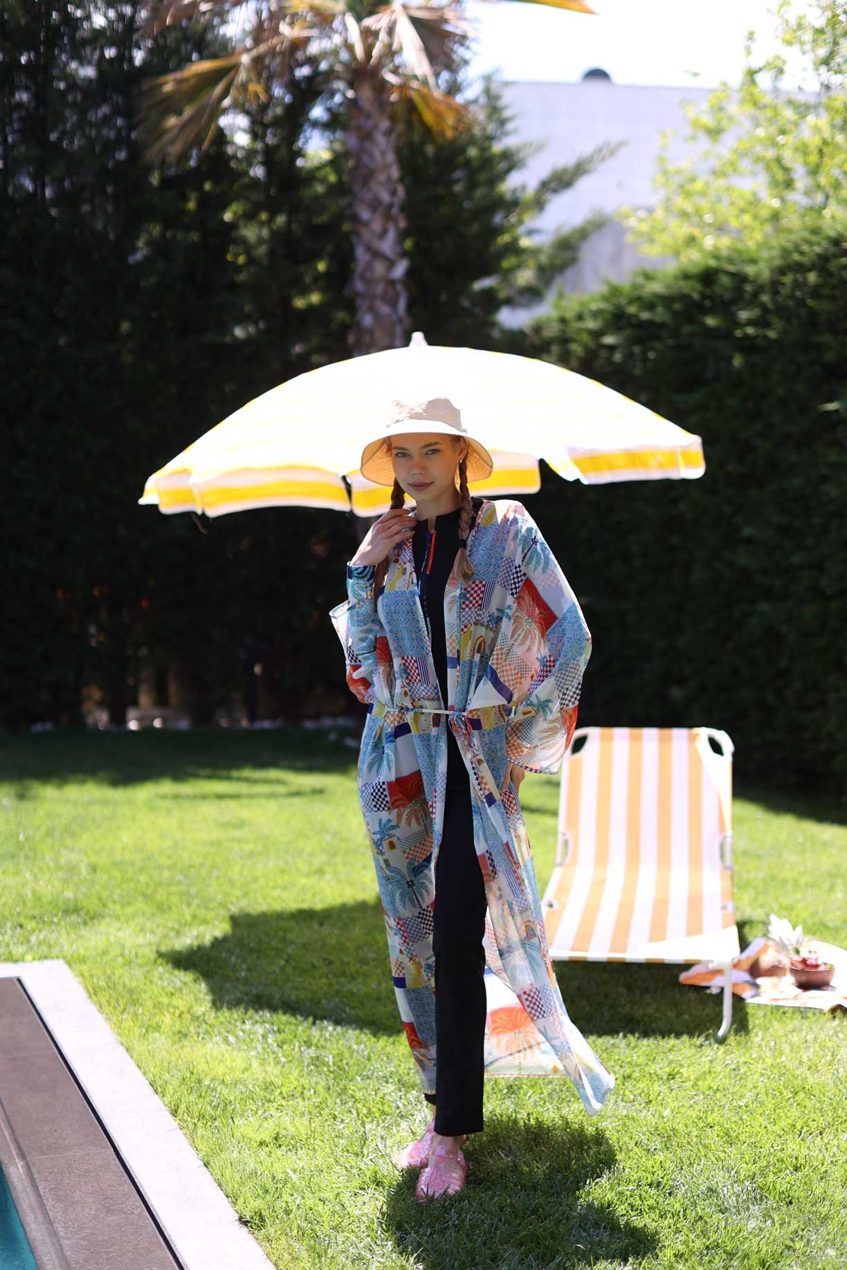 Palmiye Kimono