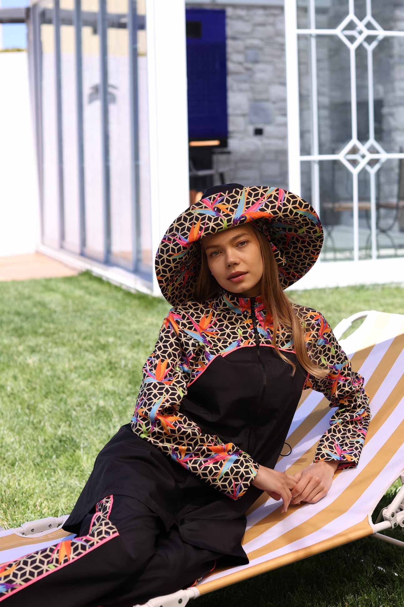 Oval Kimono Siyah