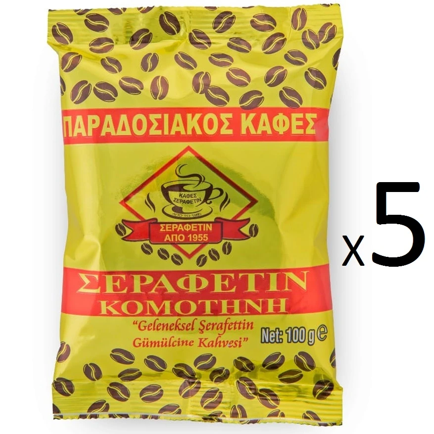 Şerafettin Gümülcine Türk Kahvesi 500G (100GX5 Adet)