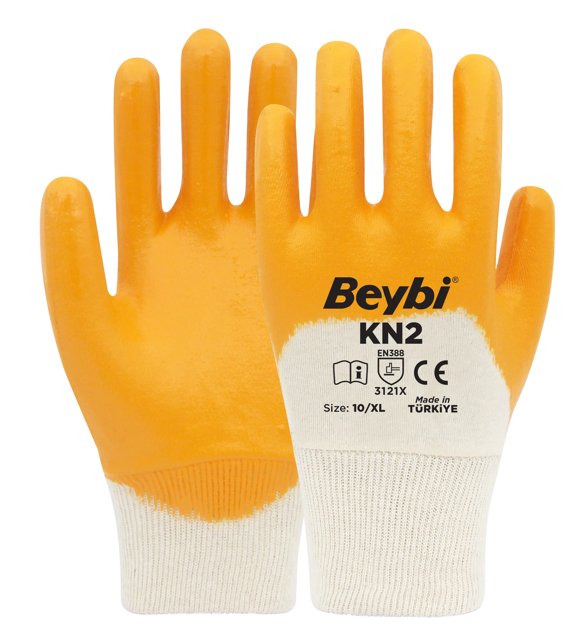 BEYBİ KN2 Pamuk Nitril Eldiven