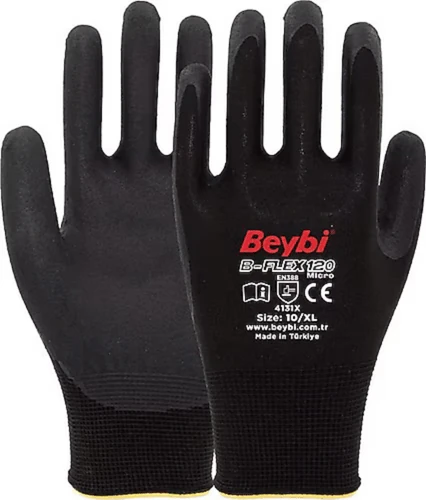 BEYBİ B-FLEX-120 Micro Köpük Nitril Eldiven