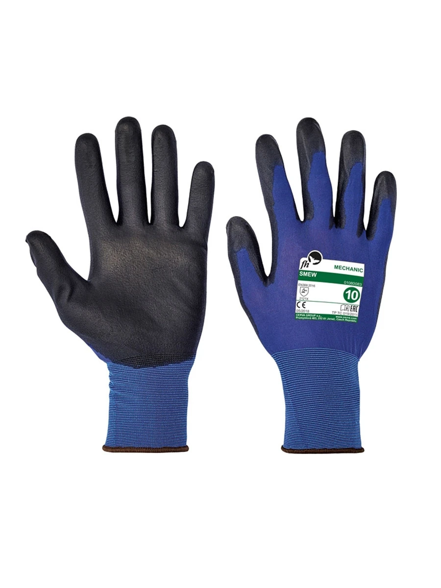 Cerva Smew PU Kaplama Koruyucu Eldiven