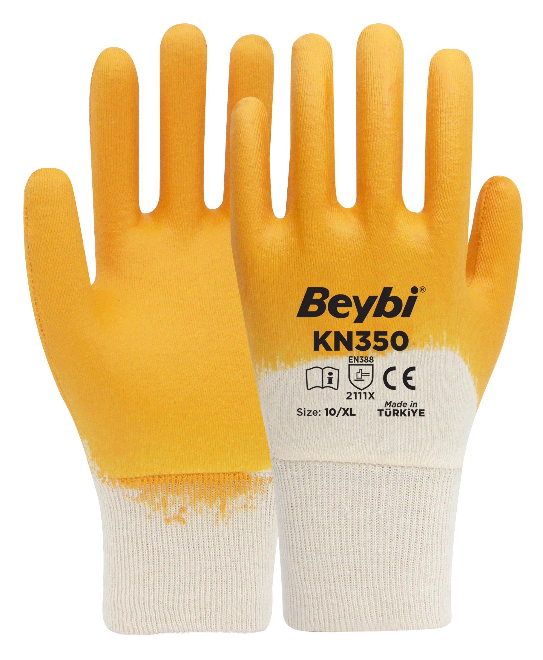BEYBİ KN350 Pamuk Nitril Eldiven