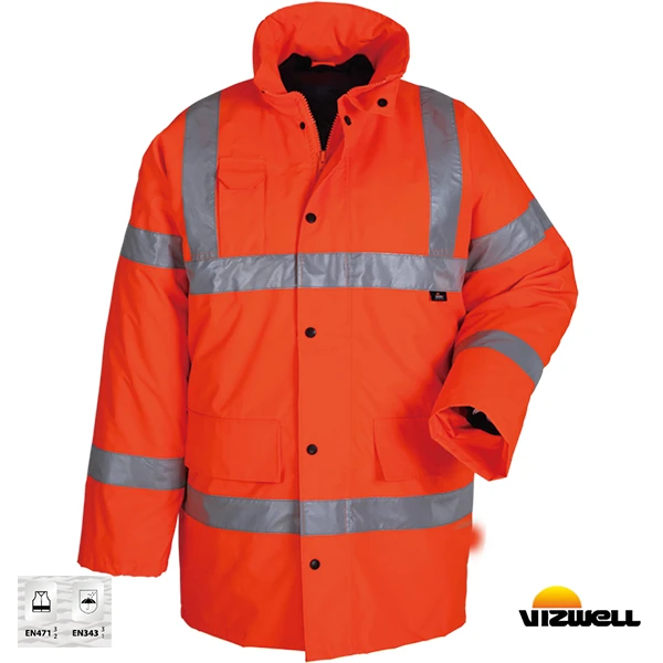 Vizwell™ 300 D Oxford Reflektörlü İçi Kapitoneli Parka VWJK01