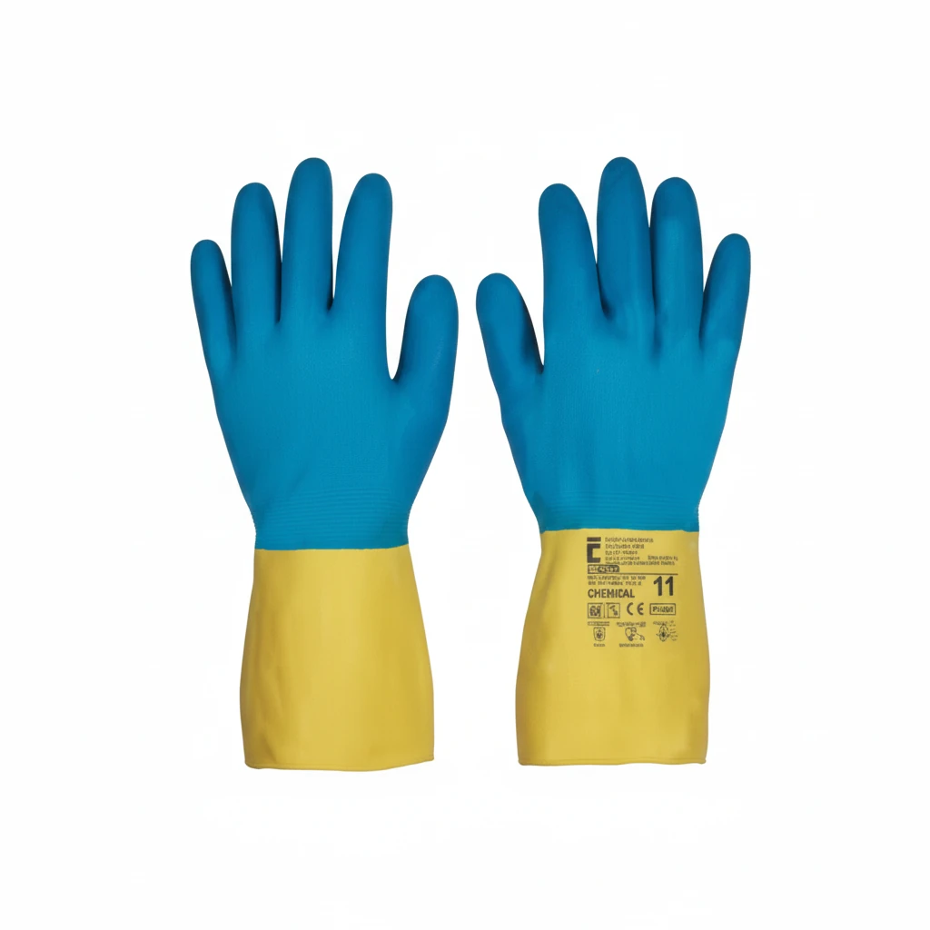 Cerva Caspia PVC Kimyasal Eldiven