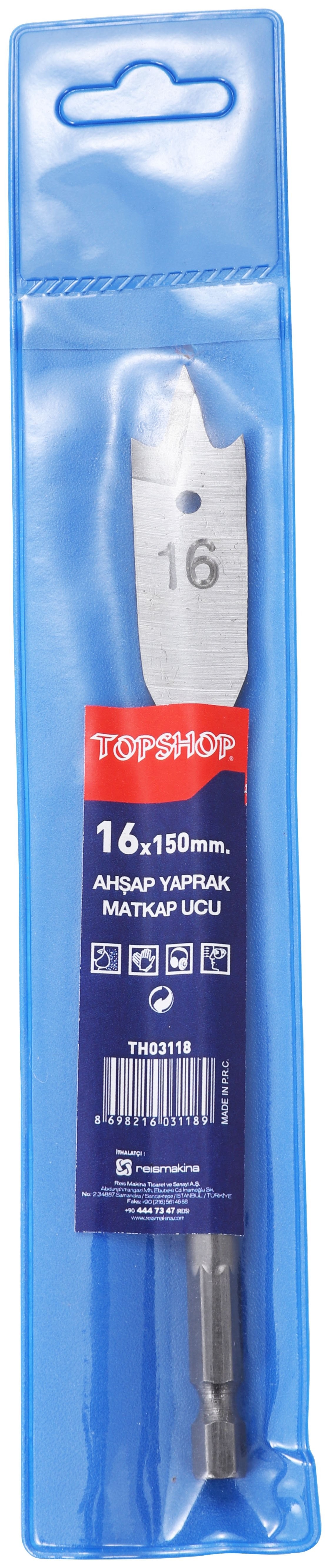 Th03122 Ahşap Matkap Ucu 22 Mm